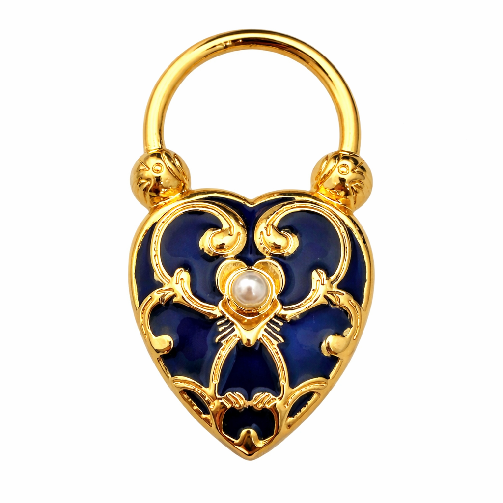 Victorian Heart Charm